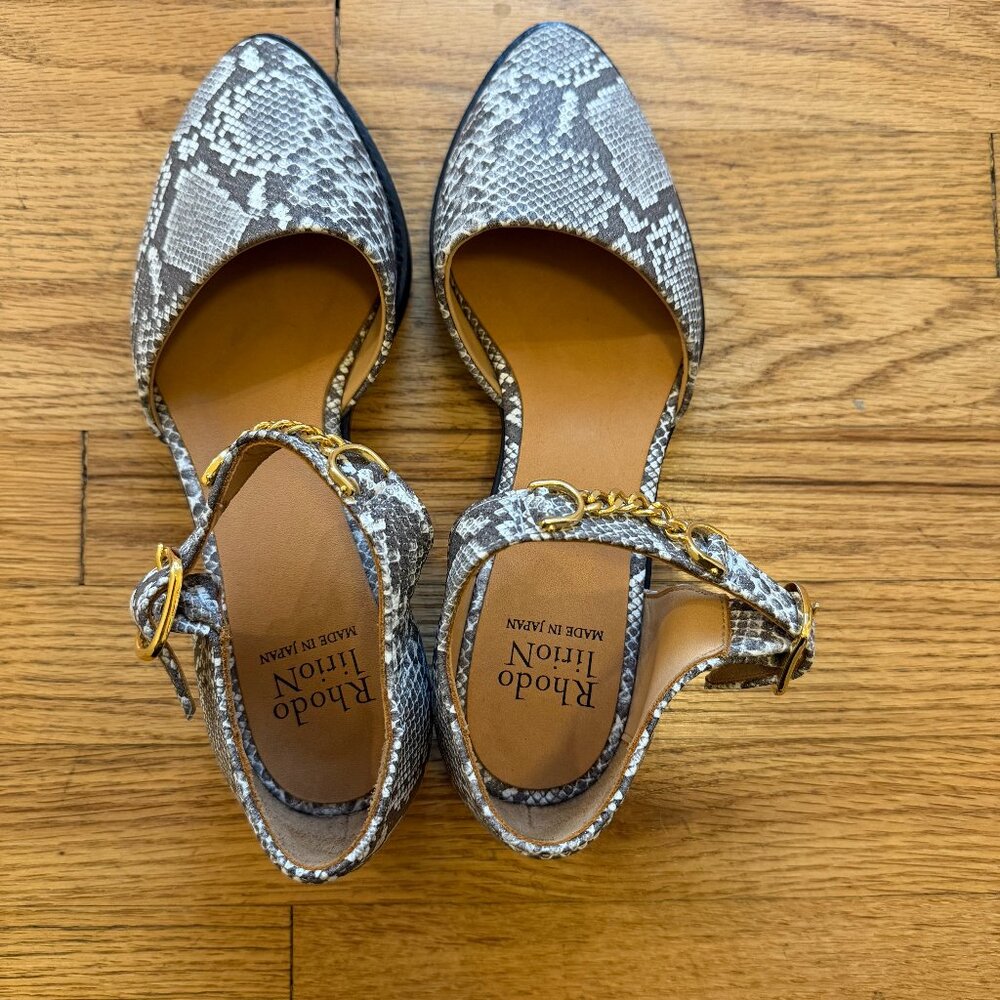 Rhodolirion (by Nepenthes + designer Yumi Sudo) Mary Janes, Size 37